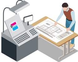 Blueprint Printing Copy Services