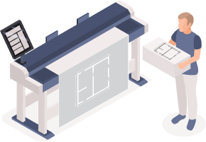 Blueprint Printing Copy Services